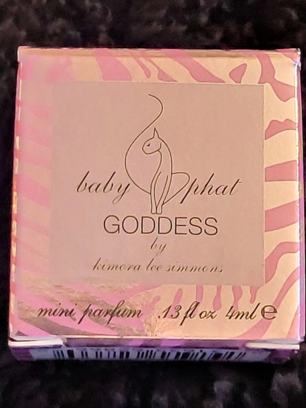 RARE Vtg Baby Phat GODDESS Mini Parfum .13 oz 4ml NIB Discontinued Y2K